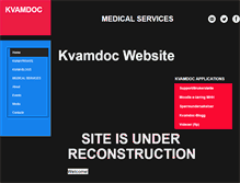 Tablet Screenshot of kvamdoc.com